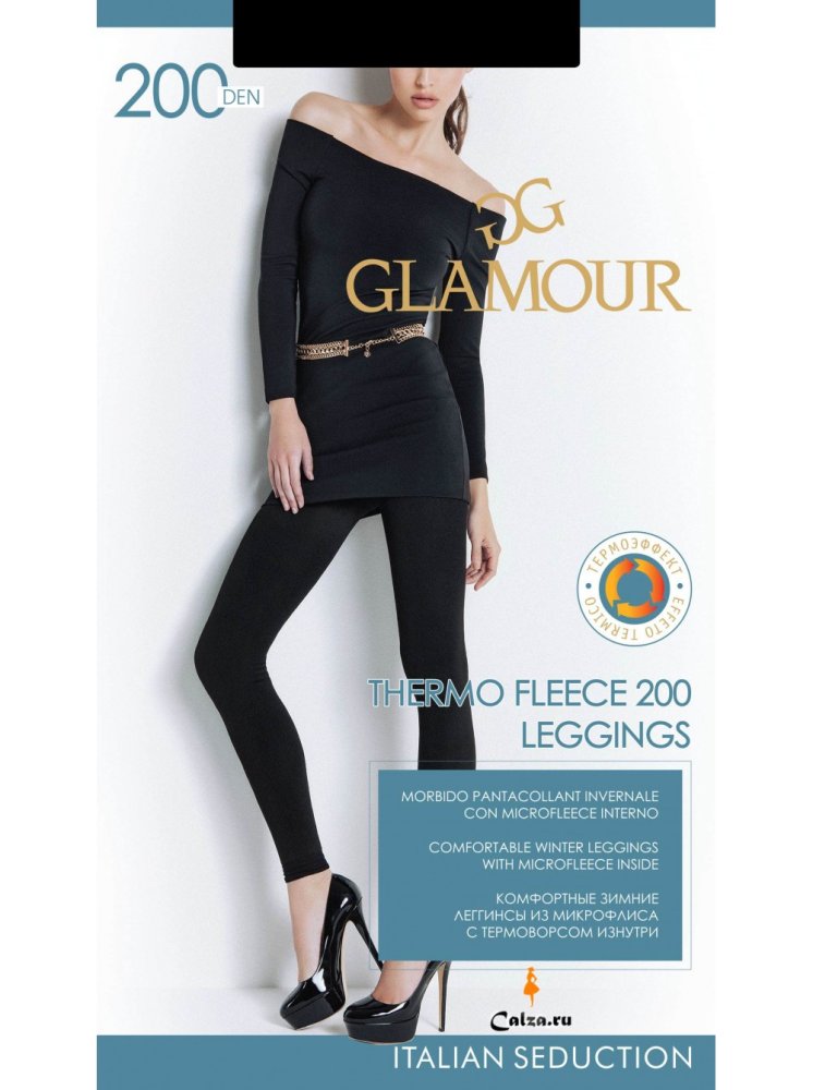 Легинсы Glamour Thermo Fleece 200den
